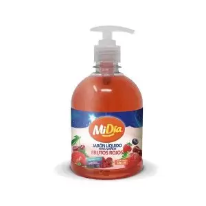 JABON LIQUIDO FRUT ROJO MIDIA 500ML