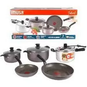 BATERIA DE COCINA 7 PIEZAS TALENT-WORK